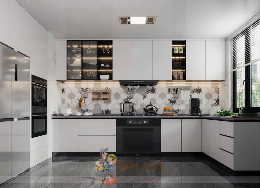 mẫu thiết kế nội thất phòng bếp