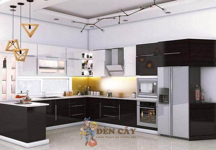 thiết kế phòng bếp nhà phố