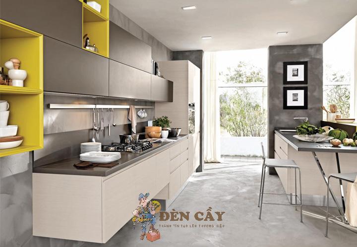 tủ bếp cánh acrylic t