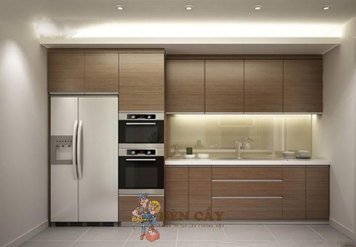 tủ bếp cánh acrylic t