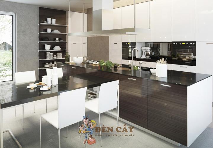 tủ bếp cánh acrylic t