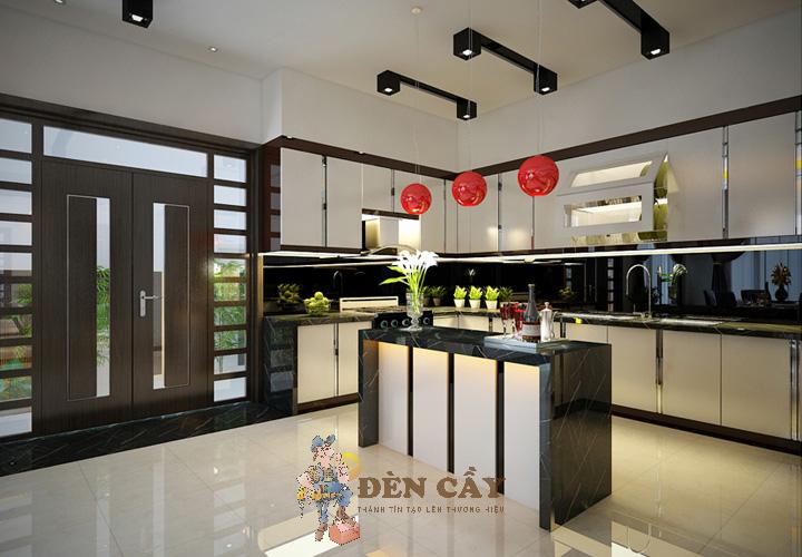 tủ bếp cánh acrylic t