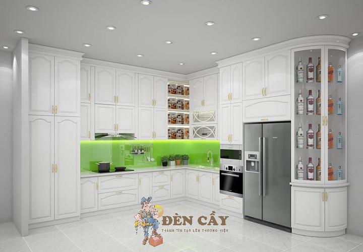 bảng màu tủ bếp acrylic