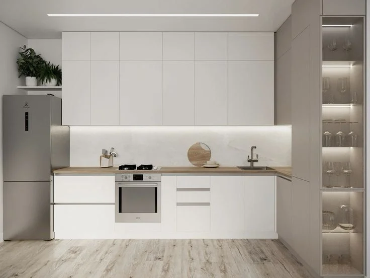 tủ bếp phủ sơn giá rẻ