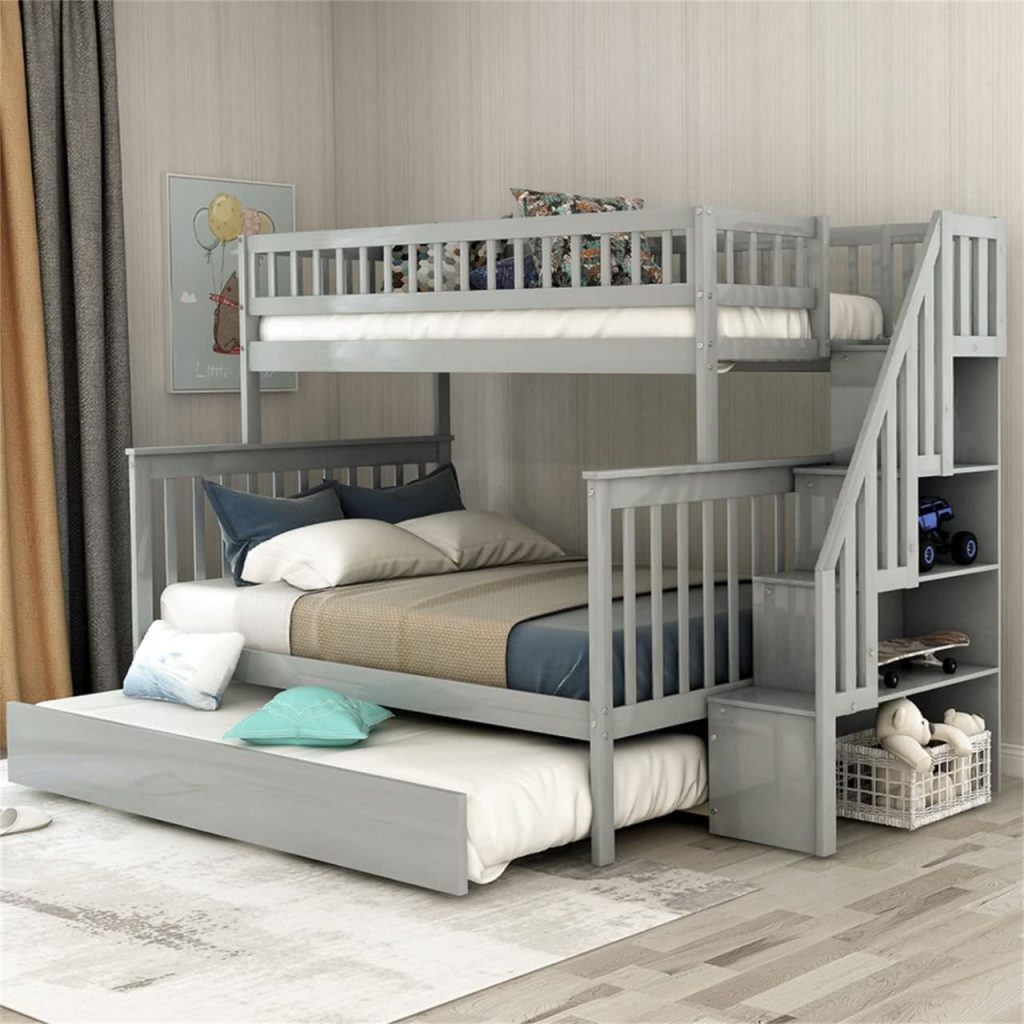mẫu giường ngủ giúp tiết kiệm không gian