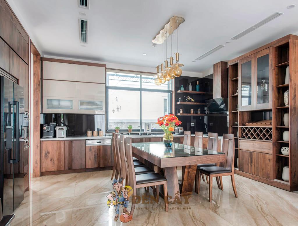 thiết kế nội thất phòng bếp đơn giản