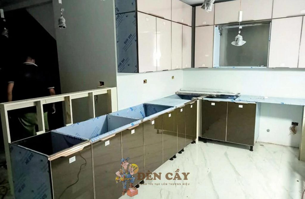 báo giá tủ bếp inox 2025