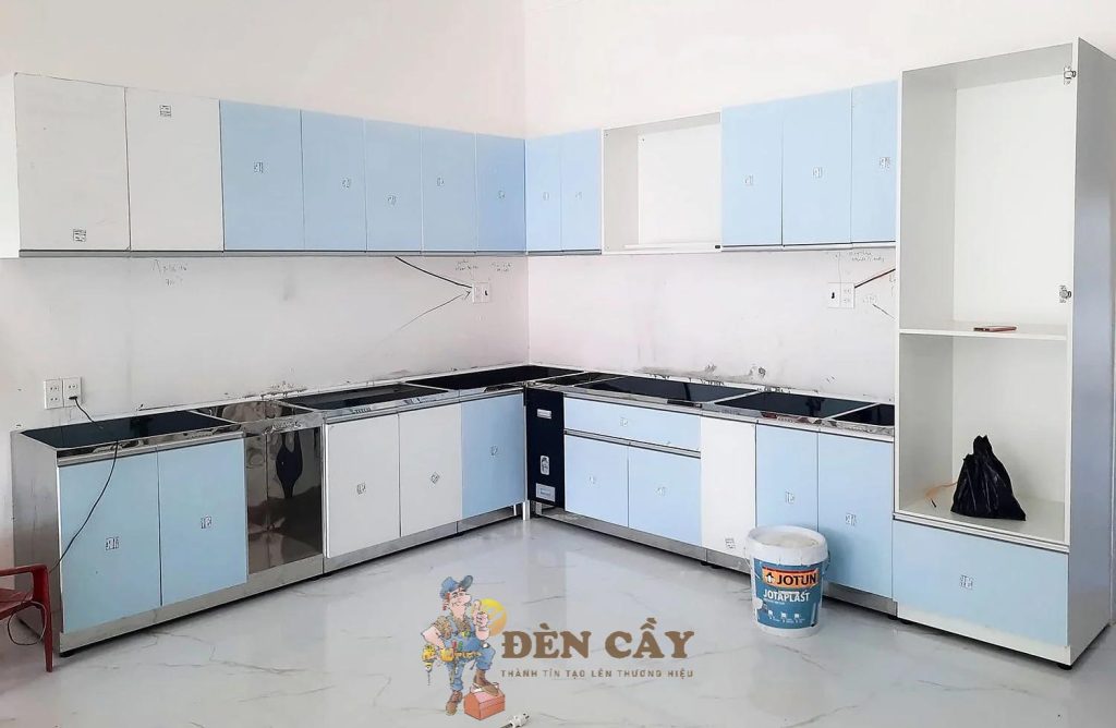 báo giá tủ bếp inox 2025