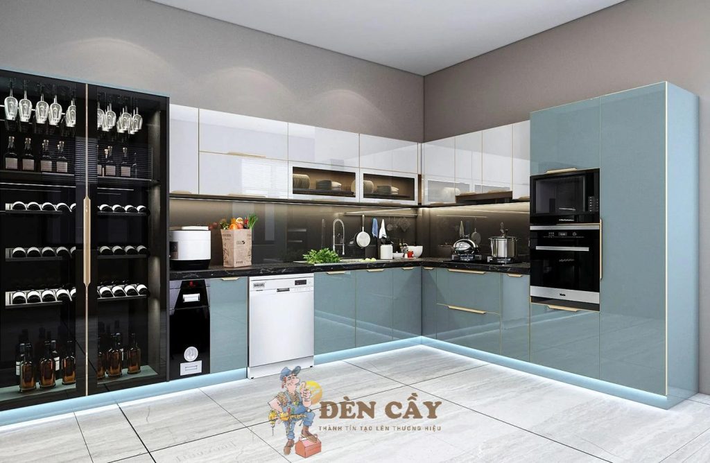 báo giá tủ bếp inox 2025