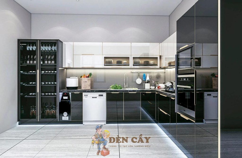 báo giá tủ bếp inox 2025