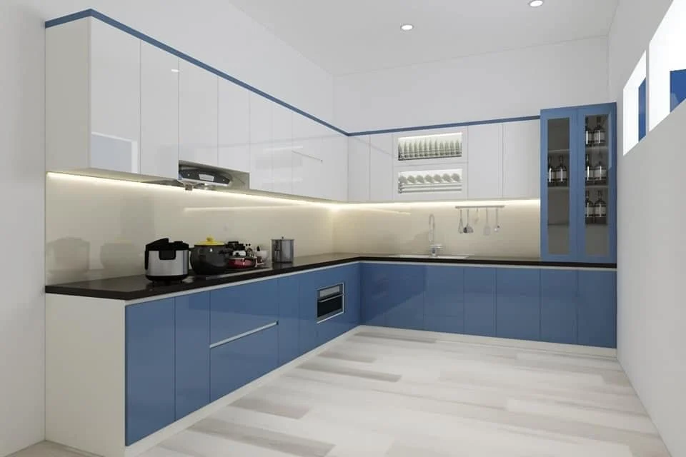 tủ bếp nhựa cao cấp