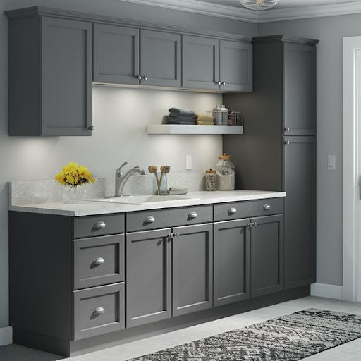 tủ bếp phủ sơn chất lượng cao