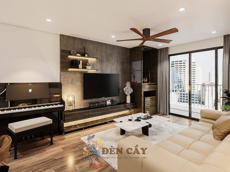 thiết kế nội thất chung cư 75m2