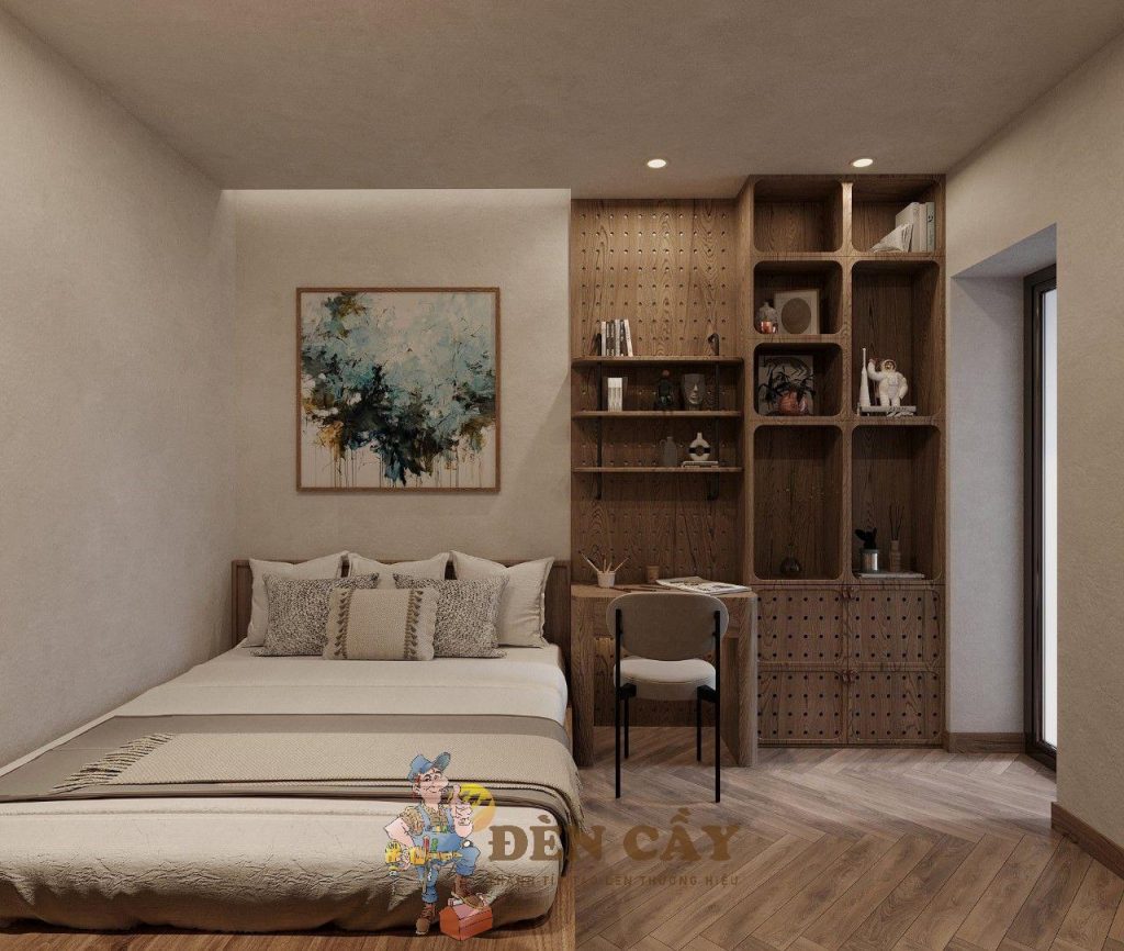 thiết kế nội thất chung cư 2 phòng ngủ
