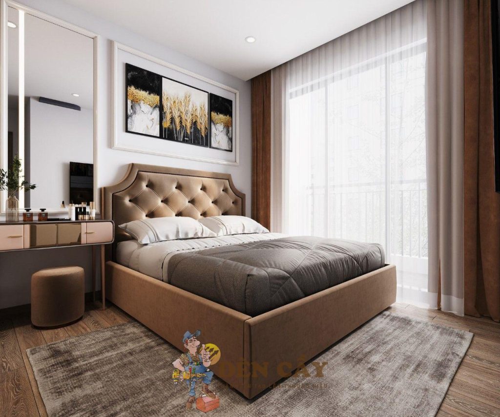 thiết kế nội thất chung cư 2 phòng ngủ