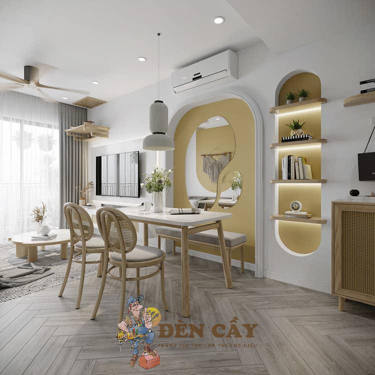 thiết kế nội thất chung cư 75m2