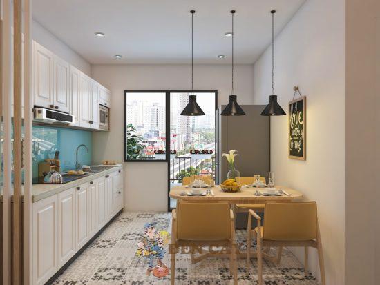 thiết kế nội thất chung cư 77m2