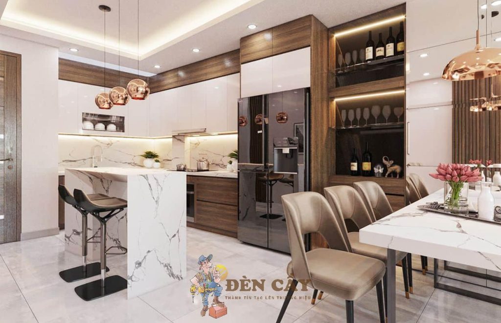 Các thiết kế nội thất phòng bếp