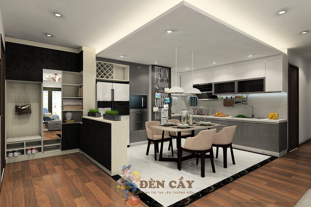 Các thiết kế nội thất phòng bếp