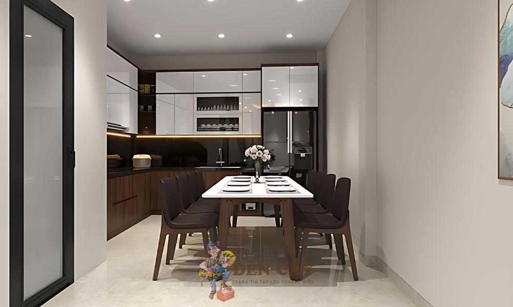 cách bố trí nhà bếp đơn giản