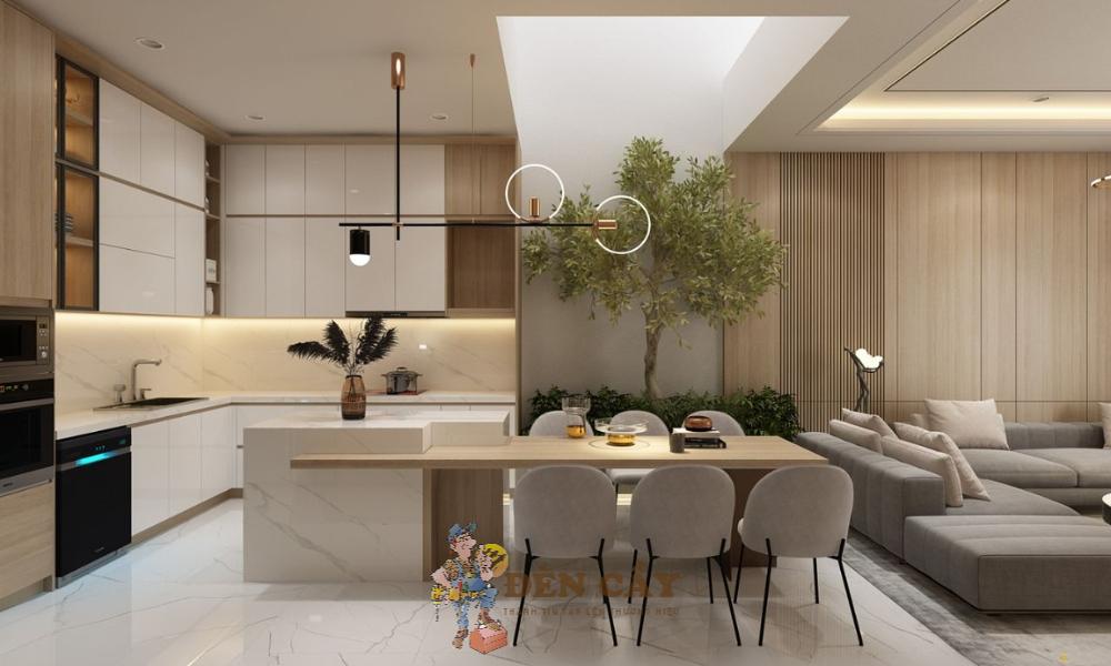 mẫu nhà bếp nhỏ đẹp đơn giản