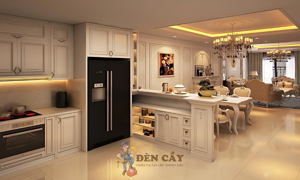 Mẫu nhà bếp đẹp đơn giản