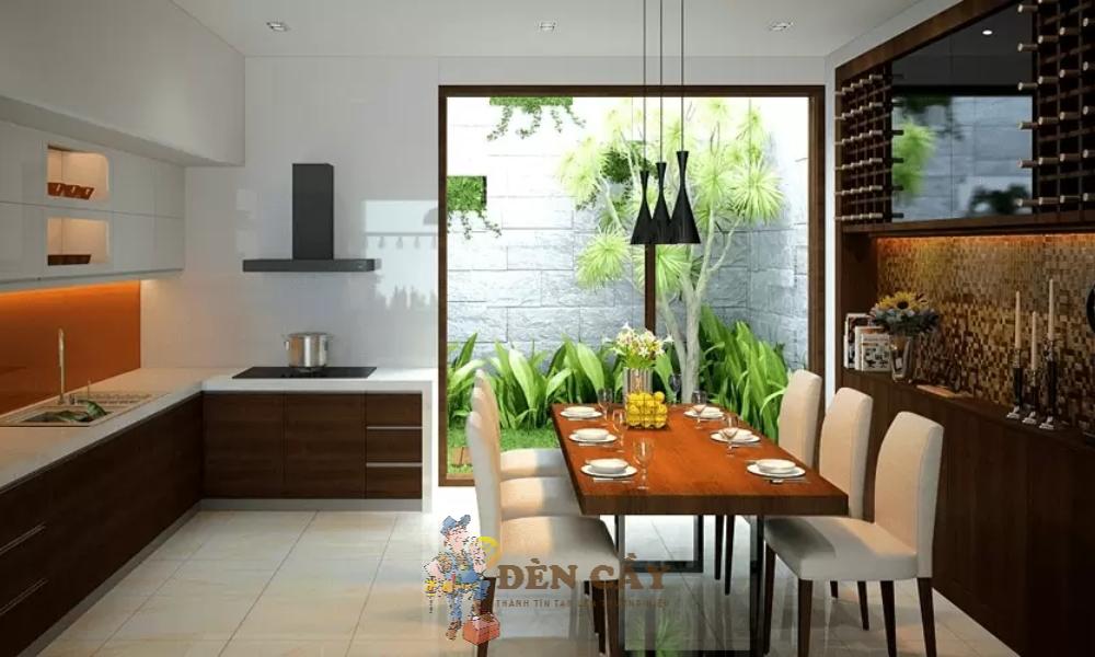 cách bố trí nhà bếp đơn giản