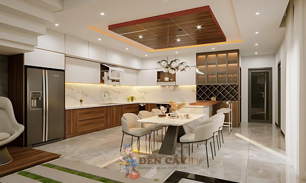 Mẫu nhà bếp đẹp đơn giản