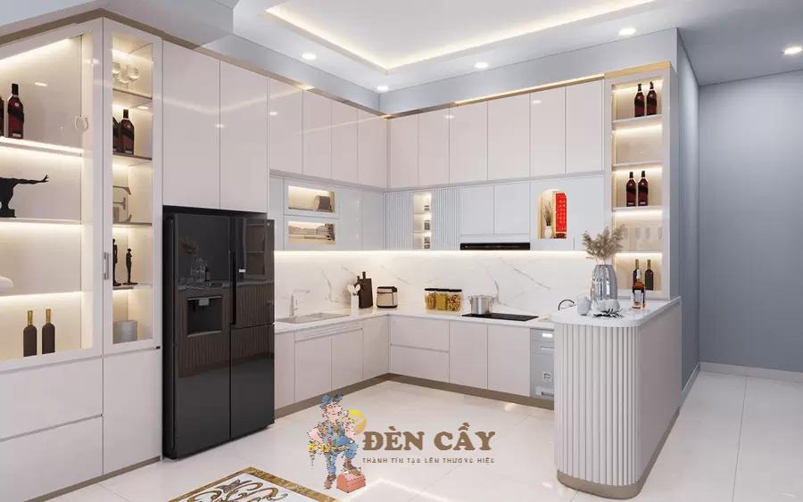 phòng bếp nhà ống 4m