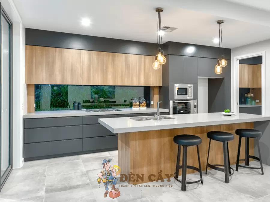 Mẫu nhà bếp đẹp đơn giản