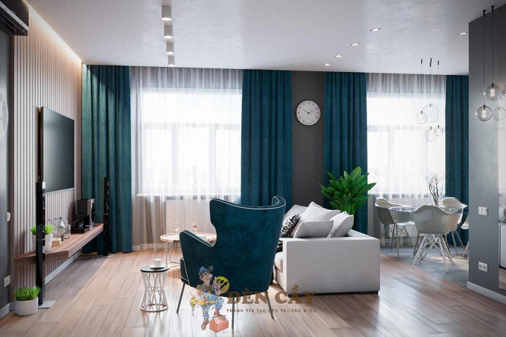thiết kế nội thất chung cư 56m2