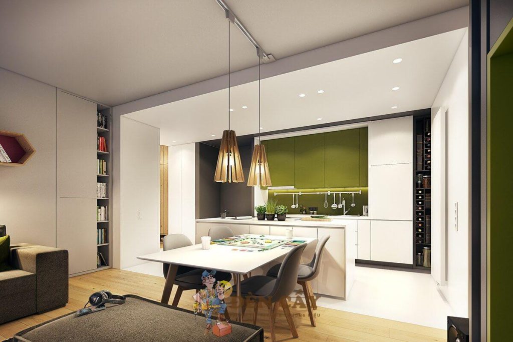 thiết kế nội thất chung cư 75m2