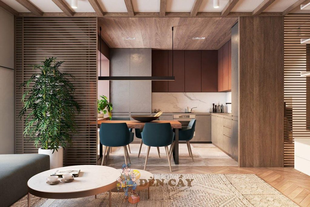 thiết kế nội thất chung cư 56m2