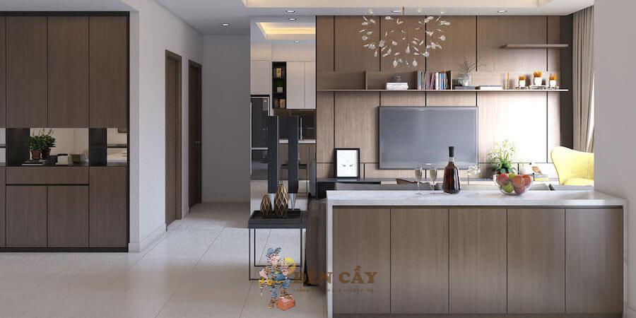 Các thiết kế nội thất phòng bếp
