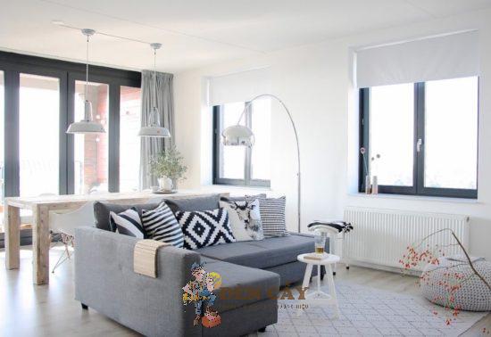 thiết kế nội thất chung cư 56m2