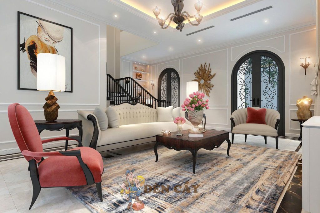 thiết kế nội thất biệt thự