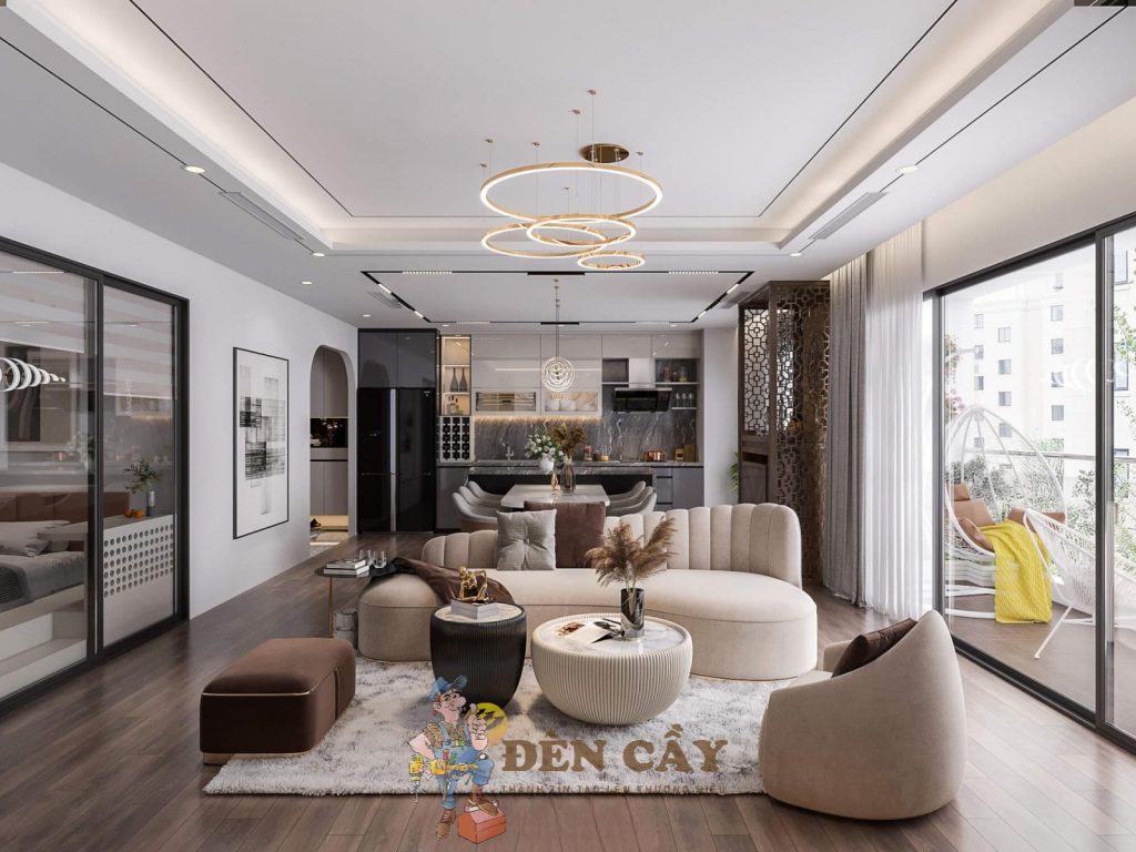 thiết kế nội thất chung cư cho người mệnh Thủy