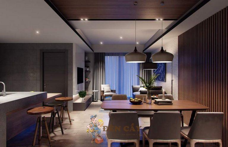 thiết kế nội thất chung cư 2 phòng ngủ 60m2