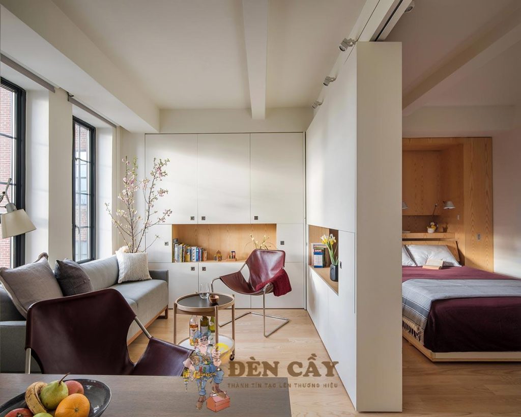 thiết kế nội thất chung cư mini 25m2