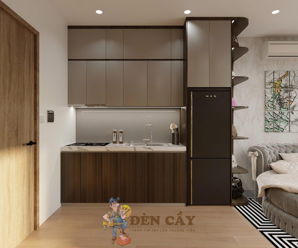 thiết kế nội thất chung cư mini 30m2