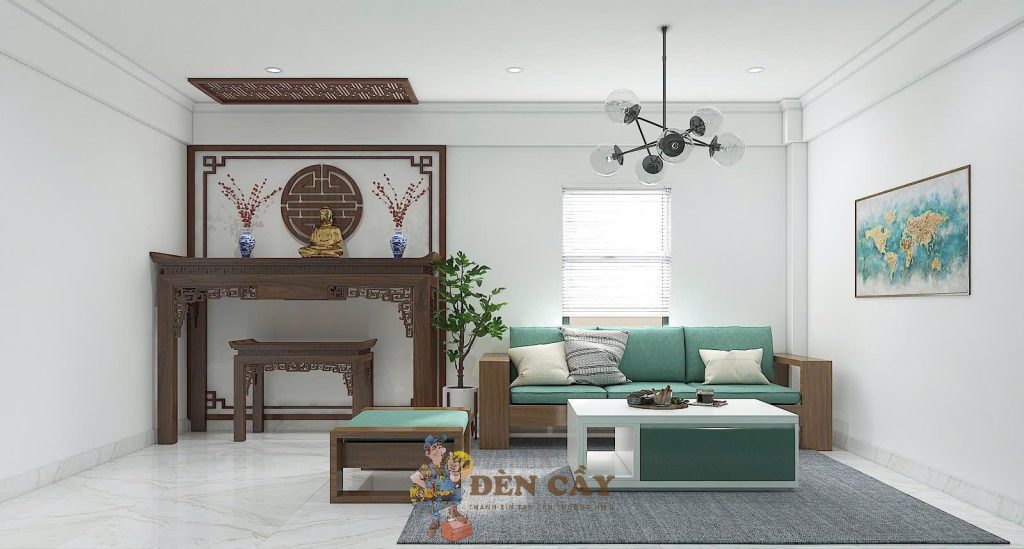 Thiết kế nội thất phòng thờ